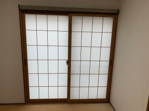 内窓取付で目隠し&室内が快適に