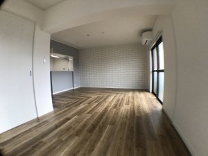 シンプルで広い住み良い空間にリノベーション♪