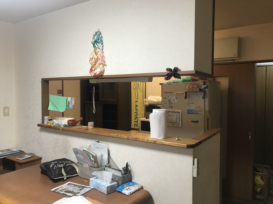 キッチン施工前