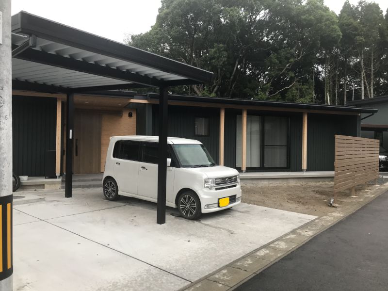 鹿児島市 外構施工後