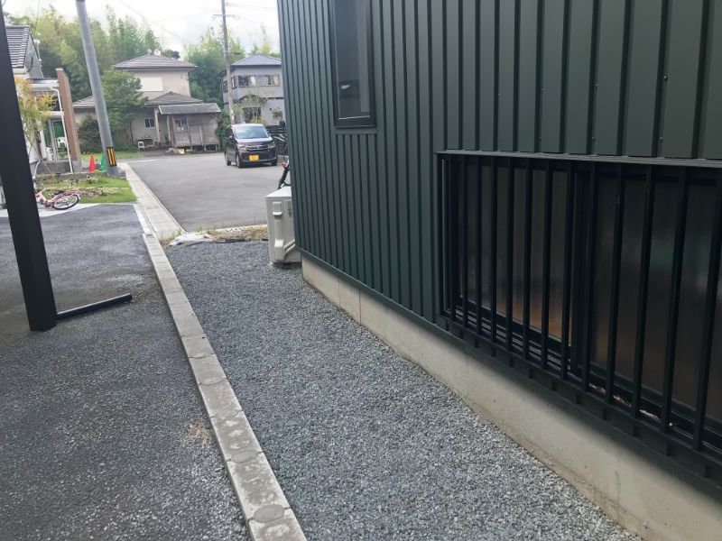 鹿児島市 外構施工後