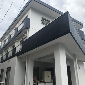 3階建てビル 外壁補修塗装工事