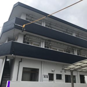 3階建てビル 外壁補修塗装工事
