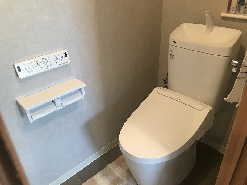 落ち着いた雰囲気へ ~トイレリフォーム @鹿児島市 ~