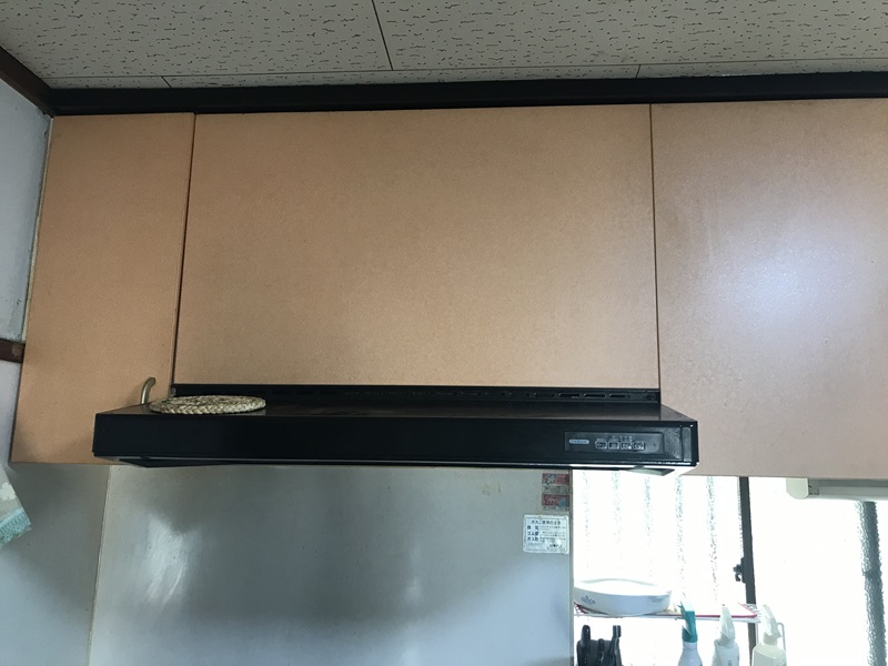 鹿児島市レンジフード交換