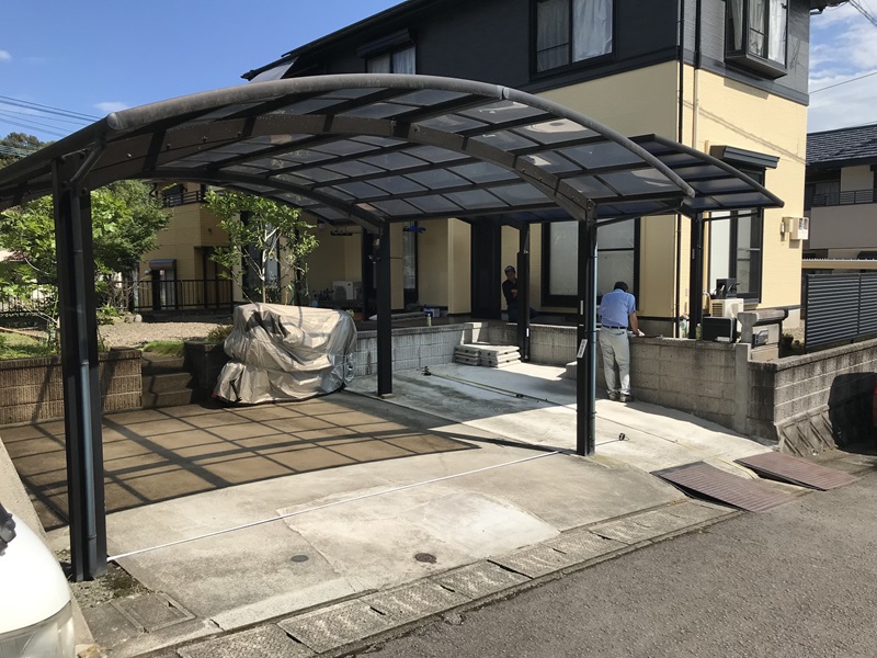 鹿児島市カーポートリフォーム