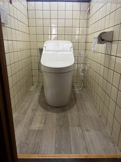 明るくシンプルな空間にリフレッシュ♪ 日置市 トイレ・洗面台リフォーム工事