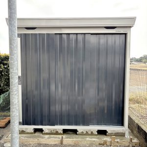 コンクリート基礎で台風対策！