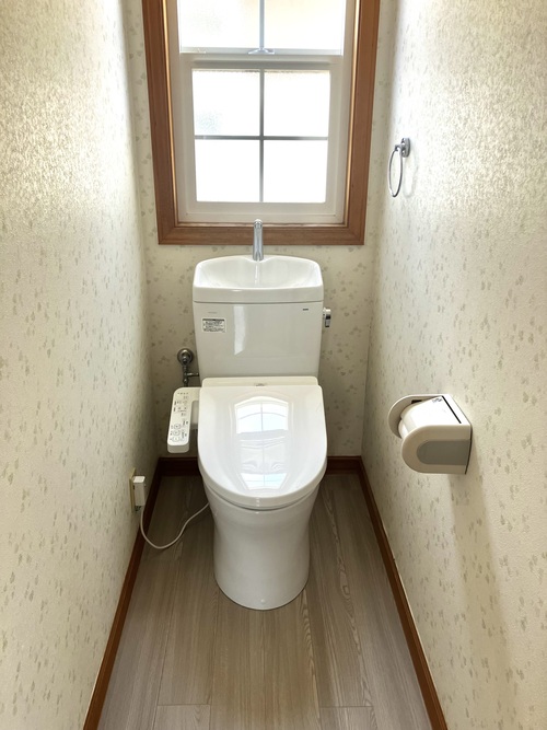鹿児島市トイレリフォーム　～TOTOのトイレでお手入れラクラク✨～