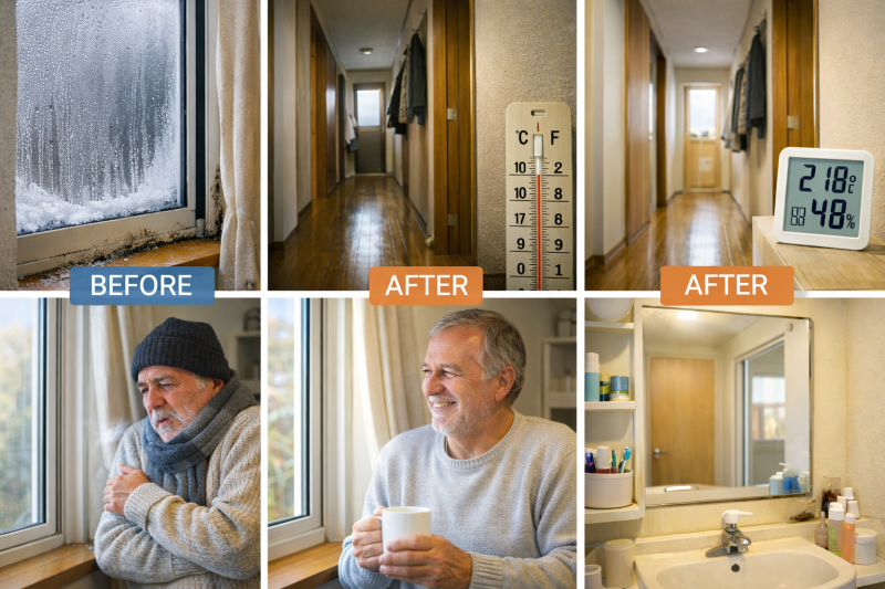 冬寒すぎる家が…｜断熱リフォームで変わった暮らしの実例